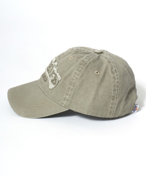 Dickies(ディッキーズ)の「Dickies(ディッキーズ)ピグメント フリンジロゴアップリケデニムキャップ メンズ レディース ユニセックス(キャップ・メンズ・ベージュ/ブラウン/ブラック/ブルー・FREE)」の16枚目の写真