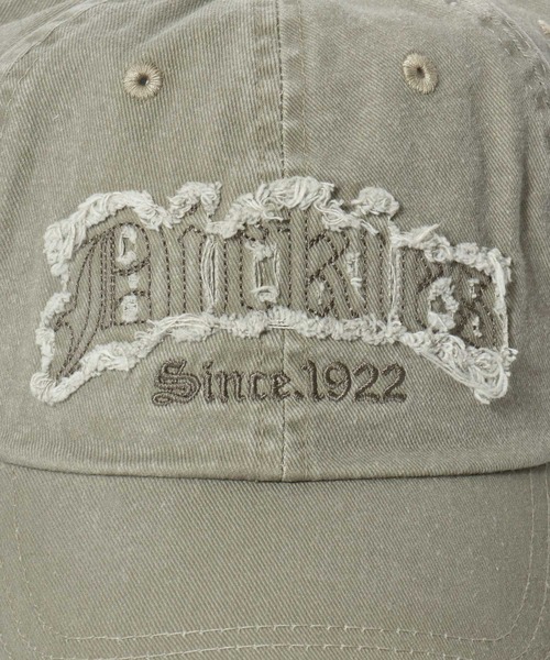 Dickies(ディッキーズ)の「Dickies(ディッキーズ)ピグメント フリンジロゴアップリケデニムキャップ メンズ レディース ユニセックス(キャップ・メンズ・ベージュ/ブラウン/ブラック/ブルー・FREE)」の18枚目の写真