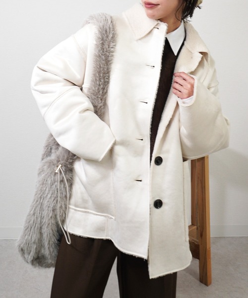 gossara(ゴサラ)の「巾着ファーショルダーバッグ(ショルダーバッグ・レディース・ブラック/ベージュ/グレー・FREE)」の21枚目の写真