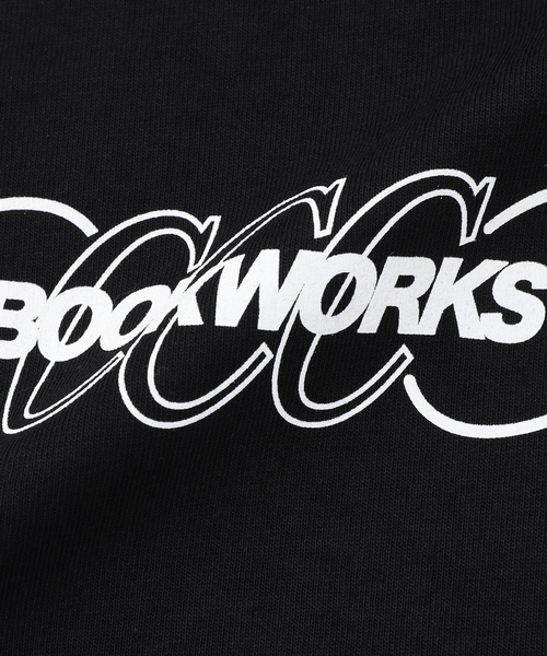 CITY COUNTRY CITY(シティーカントリーシティー)の「CITY COUNTRY CITY × BOOK WORKS T-SHIRT LOGO(Tシャツ/カットソー・メンズ・ホワイト/ブラック・SMALL/MEDIUM/LARGE/X-LARGE)」の8枚目の写真