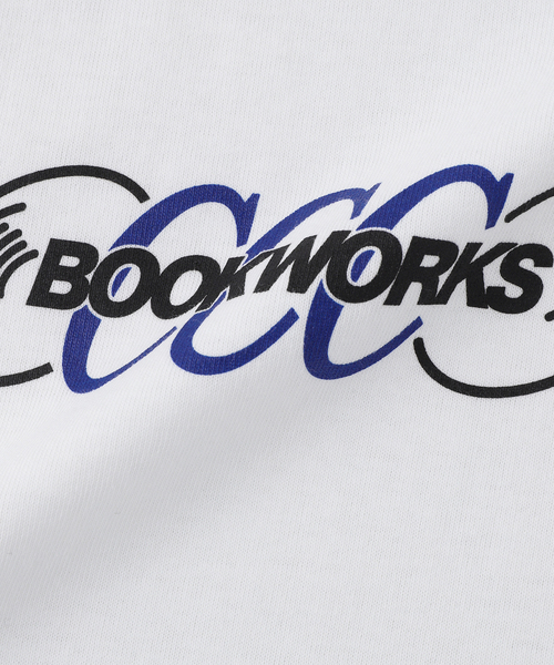 CITY COUNTRY CITY(シティーカントリーシティー)の「CITY COUNTRY CITY × BOOK WORKS T-SHIRT LOGO(Tシャツ/カットソー・メンズ・ホワイト/ブラック・SMALL/MEDIUM/LARGE/X-LARGE)」の9枚目の写真