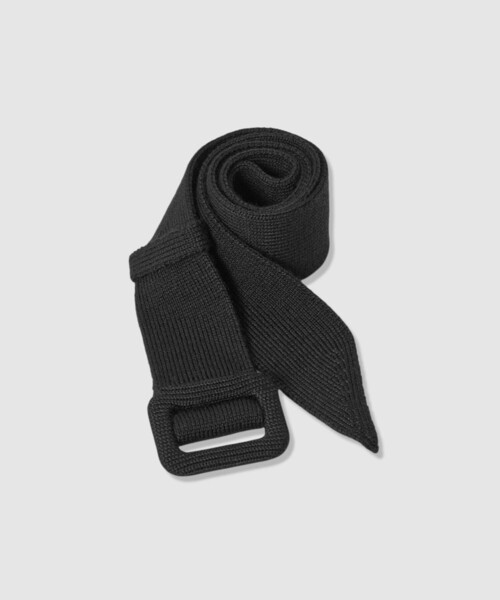 ANAYI（アナイ）の「グログランコンビベルト付き ワンピース（ワンピース・レディース・ブラック・34/36/38）」の3枚目の写真