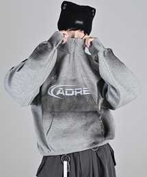 ADRER | Vintage make half zip game sweat  / ヴィンテージ メイク ハーフジップ ゲーム スウェット(スウェット)