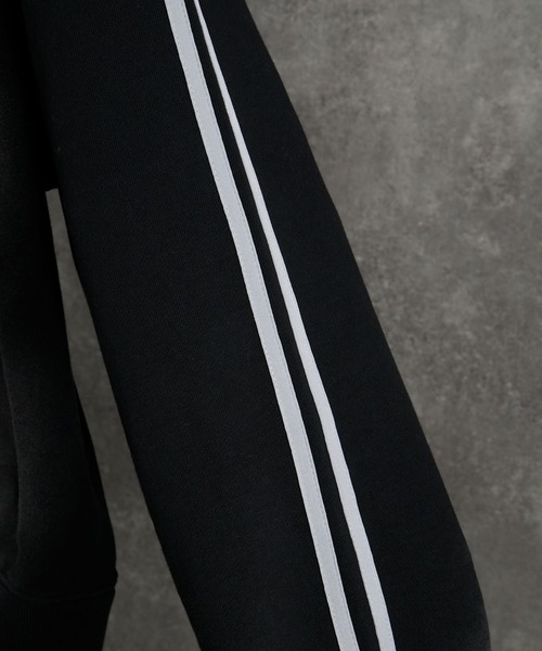 ADRER（アドラー）の「Vintage make half zip game sweat  / ヴィンテージ メイク ハーフジップ ゲーム スウェット（スウェット・メンズ・グレー/ブラック・L/M/S/XS）」の14枚目の写真