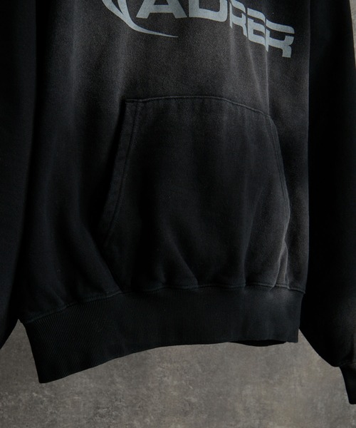 ADRER（アドラー）の「Vintage make half zip game sweat  / ヴィンテージ メイク ハーフジップ ゲーム スウェット（スウェット・メンズ・グレー/ブラック・L/M/S/XS）」の16枚目の写真
