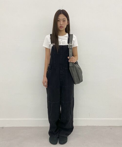 MILLO WOMEN（ミロウーマン）の「モチーフショートスリーブTシャツ[アッシュブルー]（Tシャツ/カットソー・レディース・その他・FREE）」の10枚目の写真