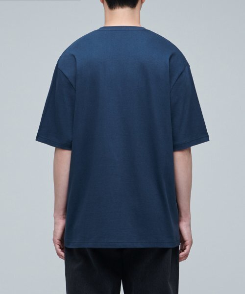 MUSINSA STANDARD（ムシンサスタンダード）の「リラックスフィットクルーネックTシャツ2 [ターコイズ]（Tシャツ/カットソー・メンズ・その他・LARGE/X-LARGE/XX-LARGE/XXX-LARGE/SMALL/MEDIUM）」の3枚目の写真