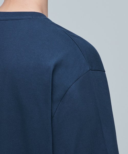 MUSINSA STANDARD（ムシンサスタンダード）の「リラックスフィットクルーネックTシャツ2 [ターコイズ]（Tシャツ/カットソー・メンズ・その他・LARGE/X-LARGE/XX-LARGE/XXX-LARGE/SMALL/MEDIUM）」の6枚目の写真