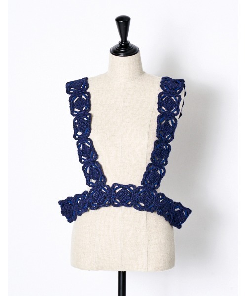 RUMCHE（ラムシェ）の「"ORIGAMI" Harness / ORIGAMIハーネス（その他トップス・レディース・ネイビー・FREE）」の6枚目の写真