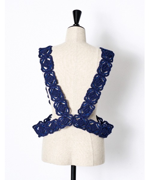 RUMCHE（ラムシェ）の「"ORIGAMI" Harness / ORIGAMIハーネス（その他トップス・レディース・ネイビー・FREE）」の4枚目の写真