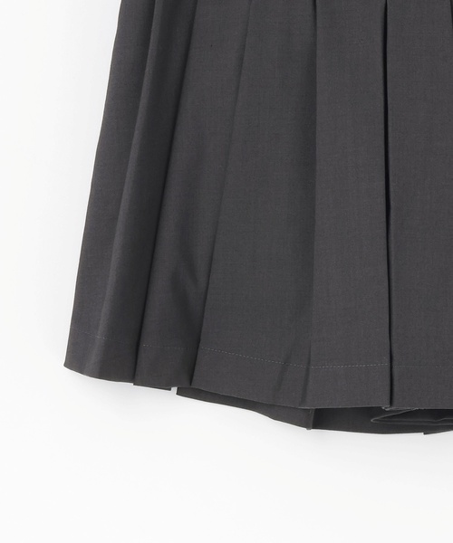 by LOVEiT（バイラビット）の「【卒服】ティアードキュロットスカート（スーツスカート・キッズ・チャコール/カラフル/グレー・120cm/140cm/150cm/130cm/160cm）」の4枚目の写真