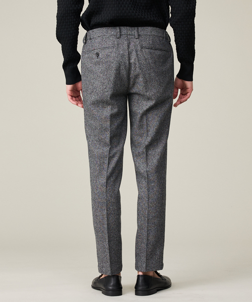 ABAHOUSE GRAY（アバハウスグレイ）の「【カシミヤブレンド】ウール ツイルスラックス / セットアップ対応（スラックス・メンズ・ブラック/ネイビー/グレー/ライトベージュ・44/46/48/50）」の20枚目の写真