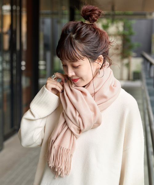 セール】手洗い可 / カシミヤタッチストール（マフラー）｜B.C STOCK