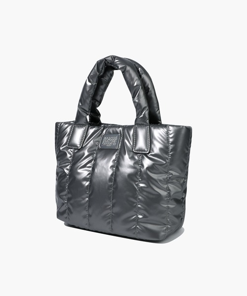 MARITHE + FRANCOIS GIRBAUD(マリテフランソワジルボー)の「CLASSIC LOGO MATT METALLIC PADDING BAG(ハンドバッグ・レディース・グレー/アイボリー/Black・フリー)」の21枚目の写真