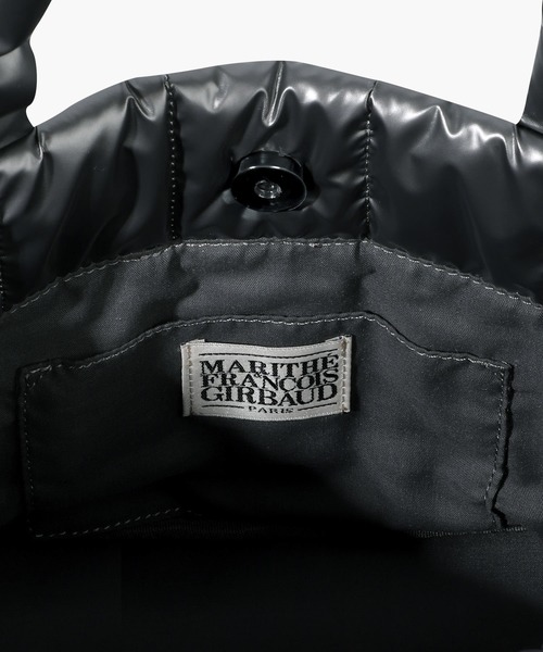 CLASSIC LOGO MATT METALLIC PADDING BAG（ハンドバッグ）｜MARITHE +