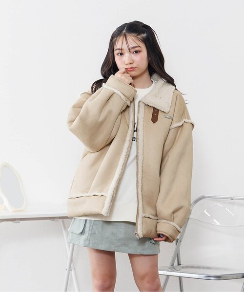 ムートンブルゾン（ムートンコート）｜algy（アルジー）のファッション