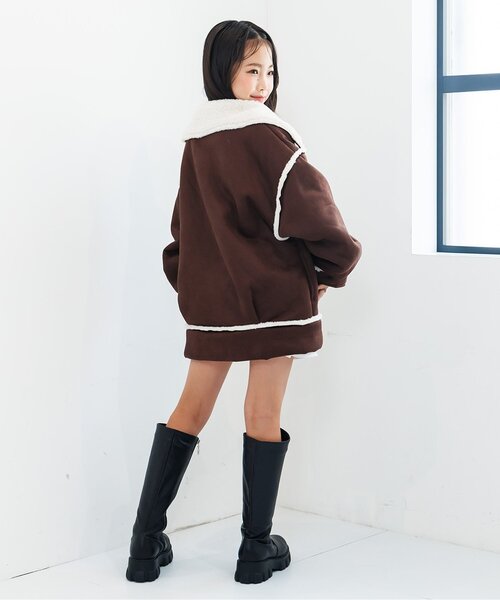 ムートンブルゾン（ムートンコート）｜algy（アルジー）のファッション