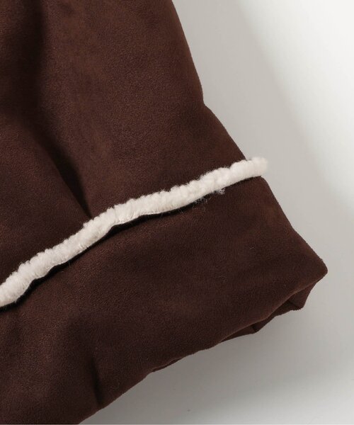 algy(アルジー)の「ムートンブルゾン(ムートンコート・キッズ・ブラウン/ベージュ・SMALL/MEDIUM/X-SMALL/XX-SMALL)」の6枚目の写真