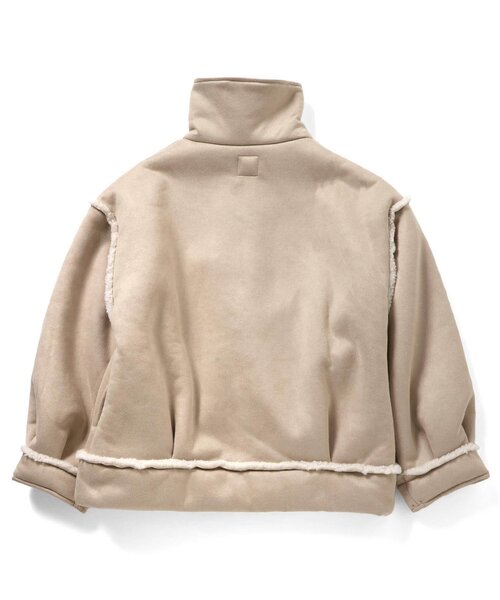 algy(アルジー)の「ムートンブルゾン(ムートンコート・キッズ・ブラウン/ベージュ・SMALL/MEDIUM/X-SMALL/XX-SMALL)」の14枚目の写真