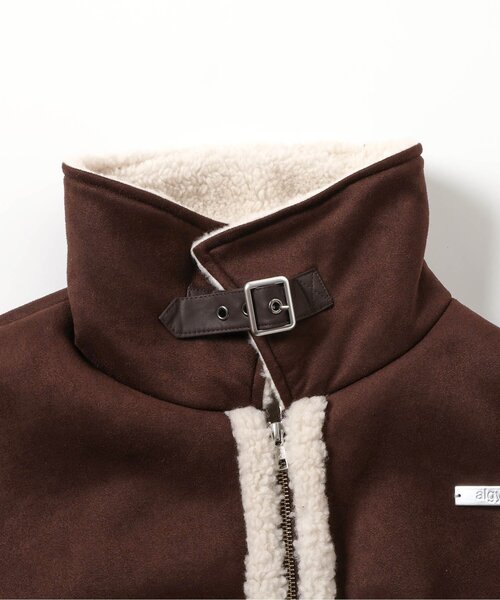 algy(アルジー)の「ムートンブルゾン(ムートンコート・キッズ・ブラウン/ベージュ・SMALL/MEDIUM/X-SMALL/XX-SMALL)」の11枚目の写真