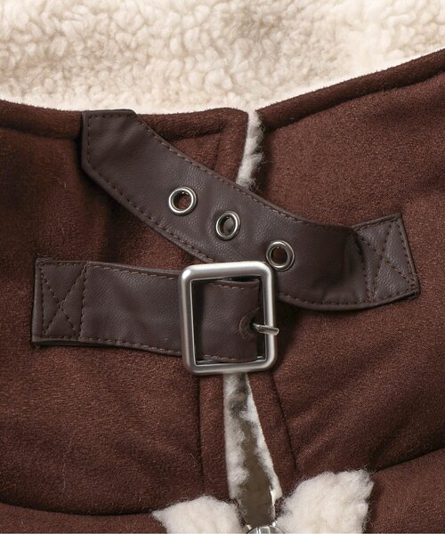 algy(アルジー)の「ムートンブルゾン(ムートンコート・キッズ・ブラウン/ベージュ・SMALL/MEDIUM/X-SMALL/XX-SMALL)」の12枚目の写真