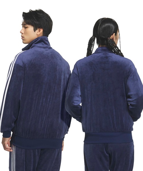 adidas（アディダス）の「adidas FB TT VELOUR / アディダス ファイヤーバード トラックトップ ベロア（その他アウター・メンズ・ネイビー・M/S/XXL/XL/L）」の10枚目の写真