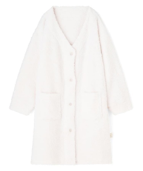 northerly（ノーザリー）の「【fuwamoko home northerly】ふわもこロングカーデ（ガウン/バスローブ・レディース・ブラウン/グレー/ホワイト・M-L）」の6枚目の写真