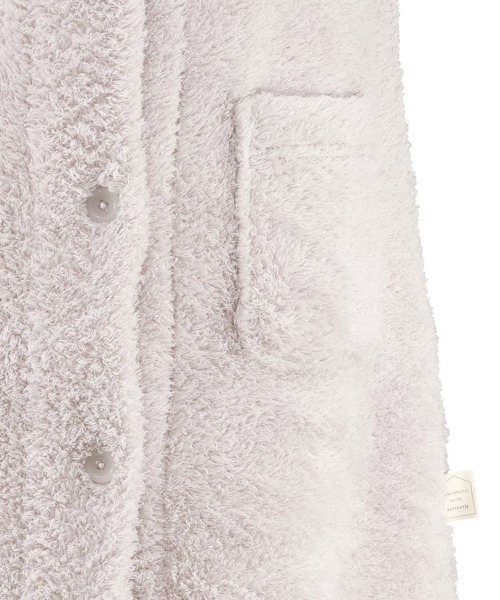 northerly（ノーザリー）の「【fuwamoko home northerly】ふわもこロングカーデ（ガウン/バスローブ・レディース・ブラウン/グレー/ホワイト・M-L）」の10枚目の写真