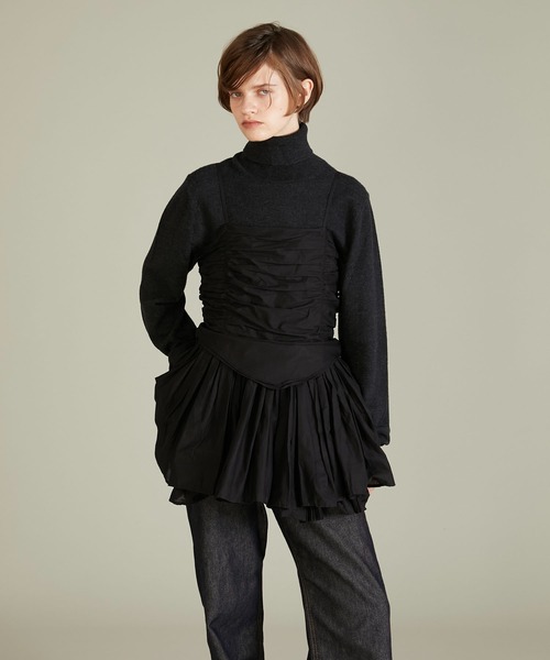 crinkle crinkle crinkle】corset cami/コルセットキャミ