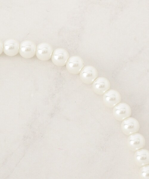 grove(グローブ)の「マグネットガラスパールネックレス(ネックレス・レディース・シルバー/ゴールド・00)」の4枚目の写真