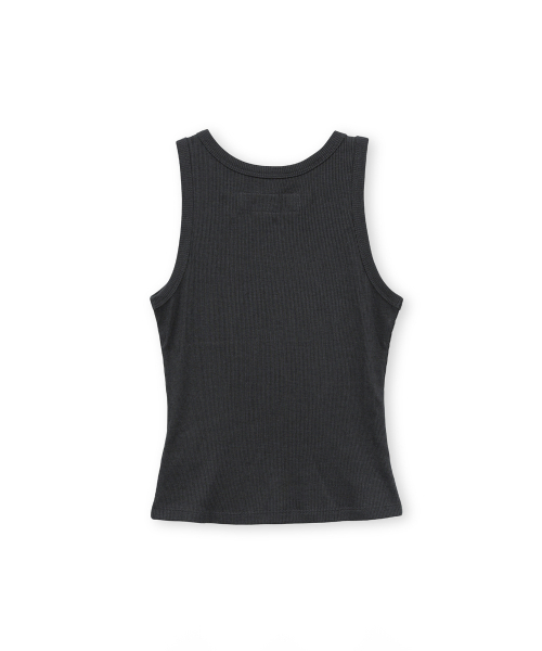 BROWNYARD(ブラウンヤード)の「Wスリーブレストップ、チャコール(Tシャツ/カットソー・レディース・その他・1/2)」の2枚目の写真