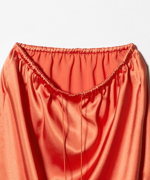 ASTRAET（アストラット）の「＜ASTRAET＞サテン スソレース スカート（スカート・レディース・オレンジ/ブラック・FREE）」の13枚目の写真
