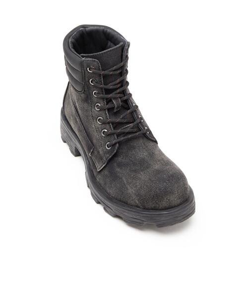 DIESEL(ディーゼル)の「ウィメンズ レースアップブーツ D-HAMMER LACE UP W(ブーツ・レディース・ブラック系その他・36/37/38/39)」の4枚目の写真