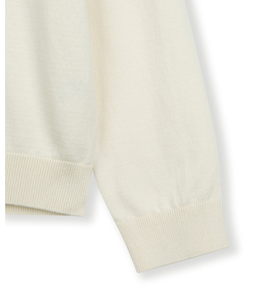 BESLOW(ビースロー)の「CREW NECK RELAXED SHORT CARDIGAN IVORY(カーディガン/ボレロ・メンズ・その他・MEDIUM/LARGE/X-LARGE/SMALL)」の15枚目の写真