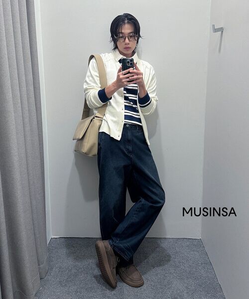 BESLOW(ビースロー)の「CREW NECK RELAXED SHORT CARDIGAN IVORY(カーディガン/ボレロ・メンズ・その他・MEDIUM/LARGE/X-LARGE/SMALL)」の10枚目の写真