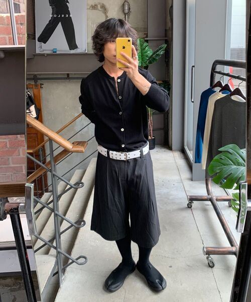 BESLOW(ビースロー)の「CREW NECK RELAXED SHORT CARDIGAN IVORY(カーディガン/ボレロ・メンズ・その他・MEDIUM/LARGE/X-LARGE/SMALL)」の5枚目の写真