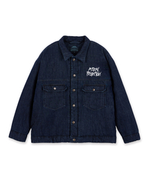 ASTRAL PROJECTION（アストラルプロジェクション）の「グラフィティレタリングオーバーサイズトラッカージャケット_デニム（ダウンジャケット/コート）」