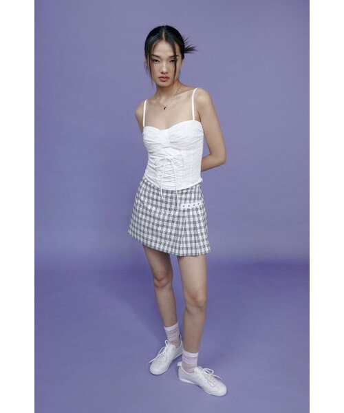 CAPRICIEUX(カプリシュー)の「Cynthia skirt_check(スカート・レディース・その他・FREE)」の3枚目の写真