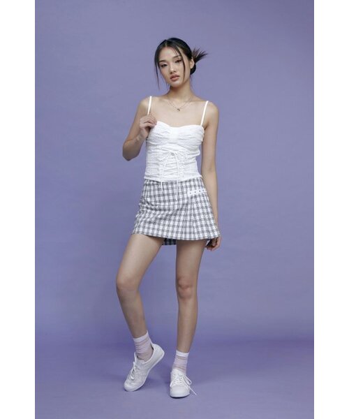 CAPRICIEUX(カプリシュー)の「Cynthia skirt_check(スカート・レディース・その他・FREE)」の5枚目の写真