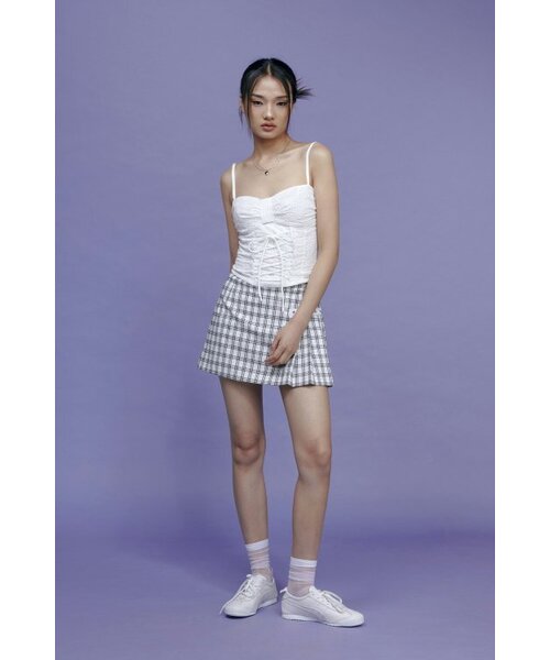 CAPRICIEUX(カプリシュー)の「Cynthia skirt_check(スカート・レディース・その他・FREE)」の6枚目の写真