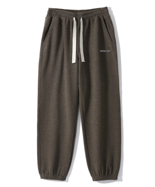 GARDEN EXPRESS(ガーデンエクスプレス)の「Soft Fleece Jogger Pants (khaki beige)(スウェットパンツ・メンズ・その他・LARGE/X-LARGE)」の2枚目の写真