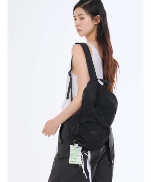 Salad bowls（サラダボール）の「501 LIP NYLON BACKPACK [BLACK]（バックパック/リュック・レディース・ブラック・FREE）」の13枚目の写真