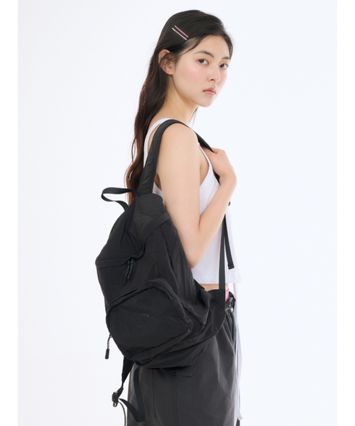 Salad bowls（サラダボール）の「501 LIP NYLON BACKPACK [BLACK]（バックパック/リュック・レディース・ブラック・FREE）」の11枚目の写真