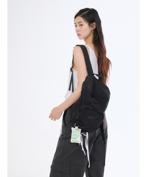 Salad bowls（サラダボール）の「501 LIP NYLON BACKPACK [BLACK]（バックパック/リュック・レディース・ブラック・FREE）」の10枚目の写真