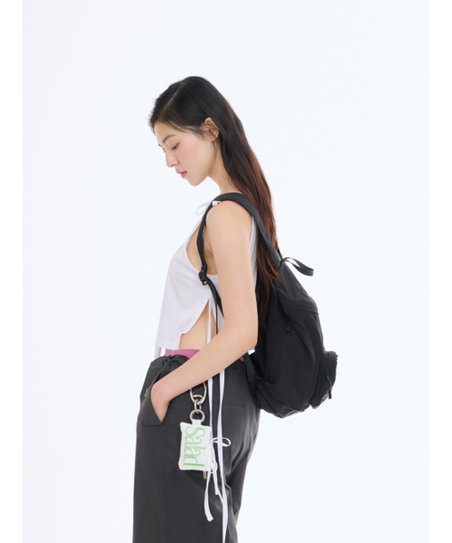 Salad bowls（サラダボール）の「501 LIP NYLON BACKPACK [BLACK]（バックパック/リュック・レディース・ブラック・FREE）」の8枚目の写真