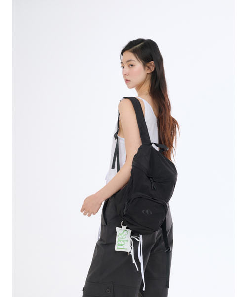 Salad bowls（サラダボール）の「501 LIP NYLON BACKPACK [BLACK]（バックパック/リュック・レディース・ブラック・FREE）」の4枚目の写真