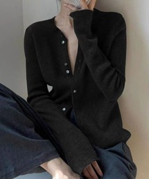 SPIGA | リブニットカーディガン(カーディガン/ボレロ)