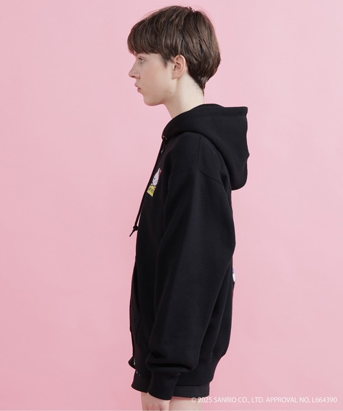 AVIREX（アヴィレックス）の「【AVIREX×HELLO KITTY】HOODIE（パーカー・レディース・オートミール/ブラック・S/M）」の9枚目の写真