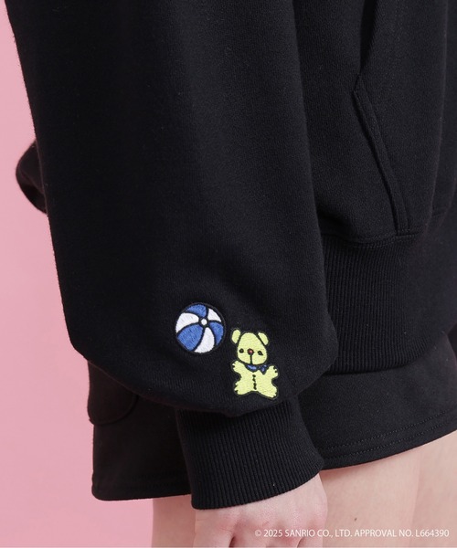AVIREX（アヴィレックス）の「【AVIREX×HELLO KITTY】HOODIE（パーカー・レディース・オートミール/ブラック・S/M）」の15枚目の写真