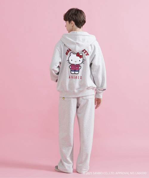 AVIREX（アヴィレックス）の「【AVIREX×HELLO KITTY】HOODIE（パーカー・レディース・オートミール/ブラック・S/M）」の22枚目の写真